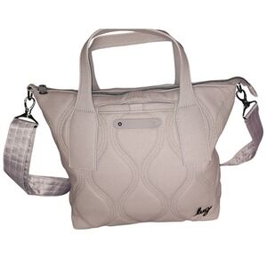 Lug Quilted Convertible Satchel Crossbody Bag Lightweight Travel Purse